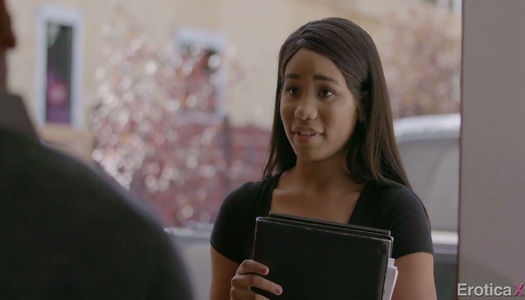 Pornobild Das leckere Baby Jenna Foxx wird von einem geilen Kerl mit einem großen Schwanz gefickt